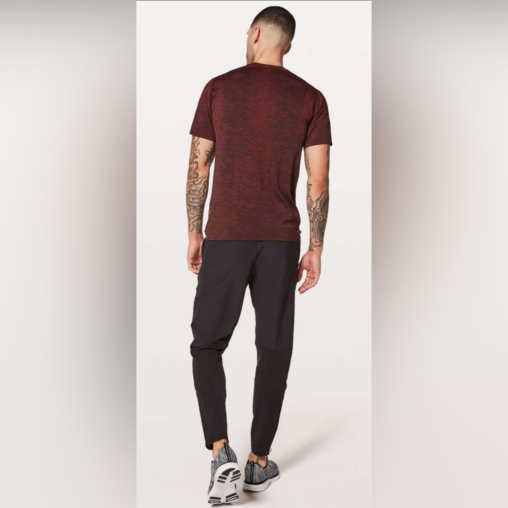 NWOT Lululemon Metal Vent Tech Short Sleeve - Caliente / Black - Picture 3 of 9